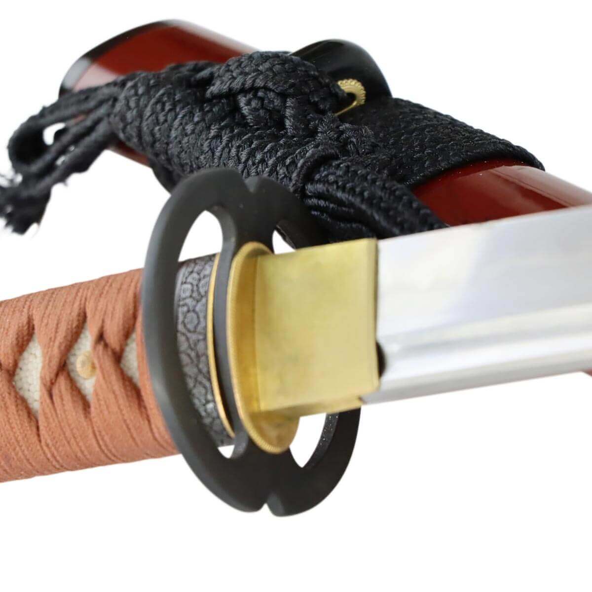 Musashi Katana mit lehmgehärteter T8 Klinge