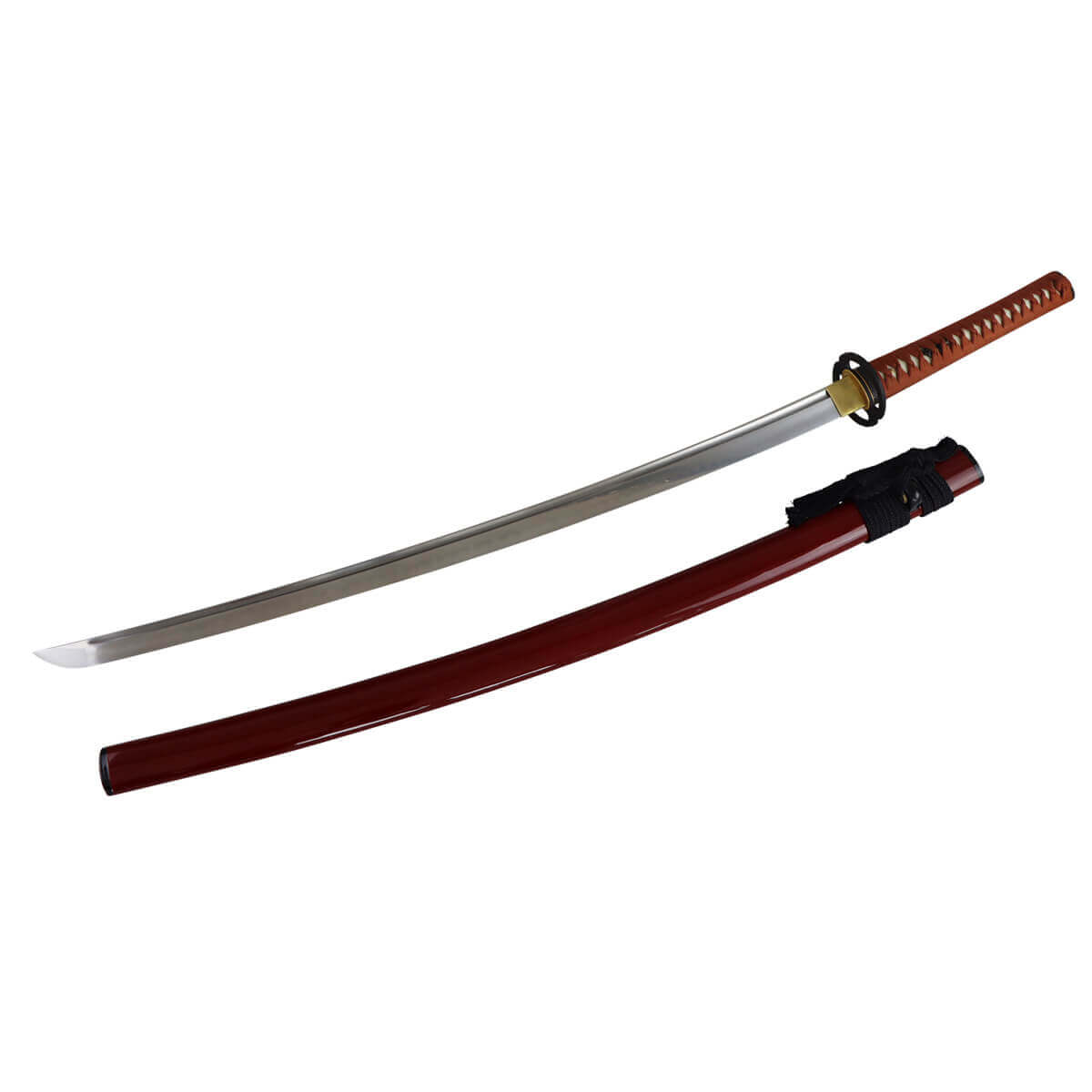 Musashi Katana mit lehmgehärteter T8 Klinge – Bild 2